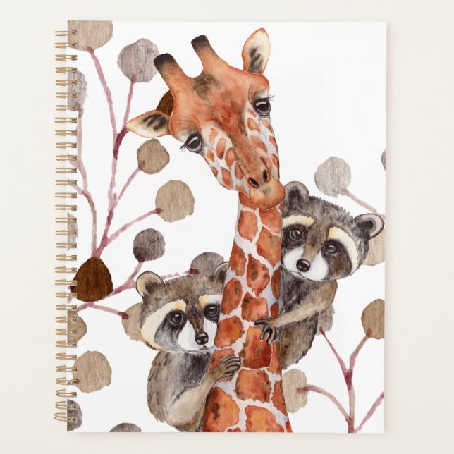 GIRAFFE AND TOOTIES  PLANNER (Front)