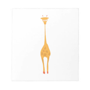 Giraffe Animal Notepad