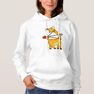 Giraffe Archer Arrow Bow Hoodie