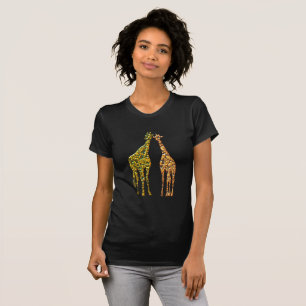 Giraffe Art T-Shirt
