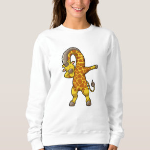 Giraffe at Hip Hop Dance Dab Sweatshirt