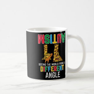 Giraffe Autism Seeing World Different Angle Coffee Mug