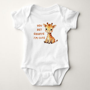 Giraffe Baby Bodysuit