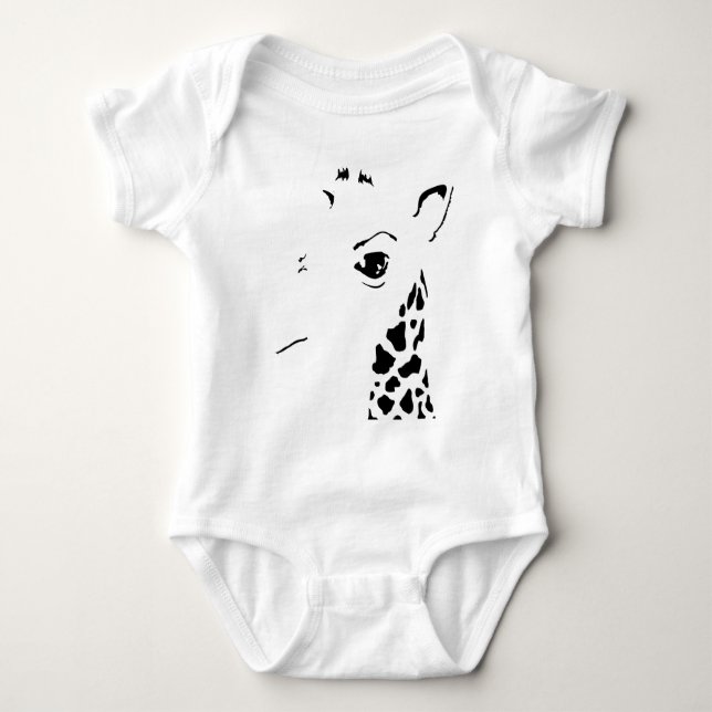 giraffe baby bodysuit (Front)