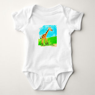Giraffe Baby Bodysuit