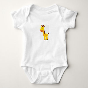 Giraffe baby bodysuit sleeper