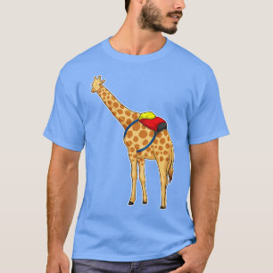 Giraffe Backpack T-Shirt