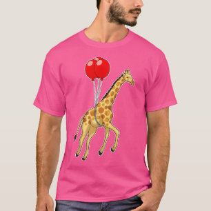Giraffe Balloon T-Shirt