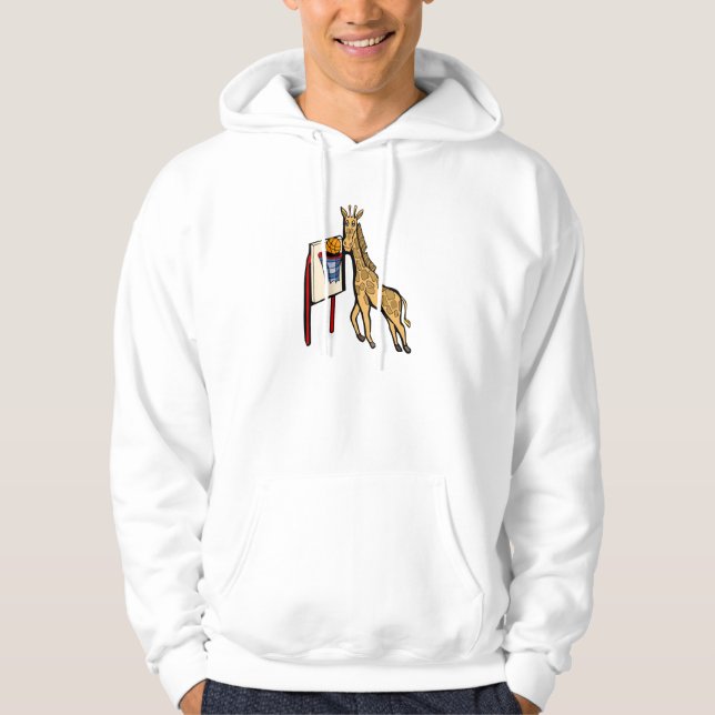 Giraffe Basketball Hoodie (Front)