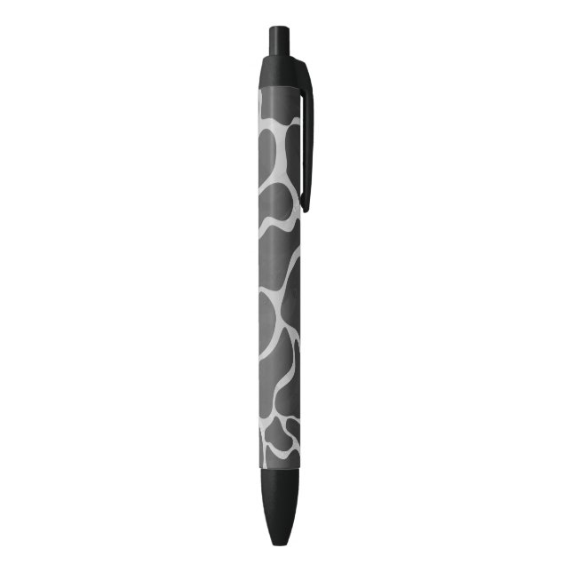 Giraffe Black and Light Grey Print Ink Pen (Bottom (Vertical))