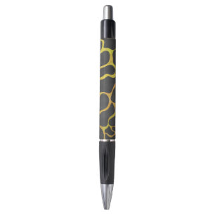 Giraffe Black and Yellow Print