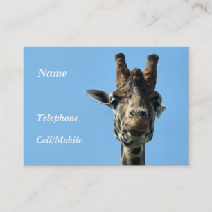 GIRAFFE BUSINESS CARD