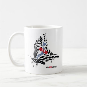 Giraffe＆Butterfly Mug キリンと蝶のマグカップ