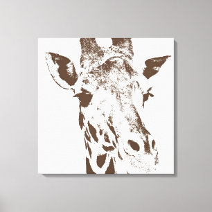 Giraffe Canvas Print