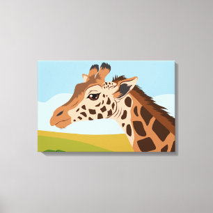Giraffe Canvas Print