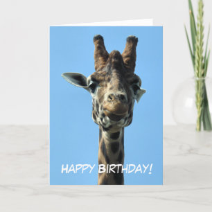 GIRAFFE CARD