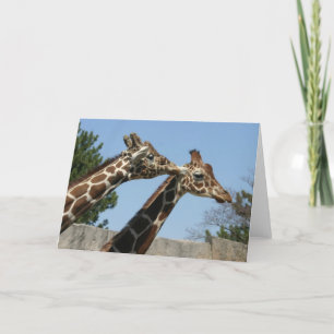 Giraffe Card