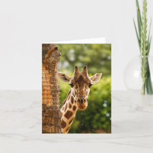 Giraffe Card