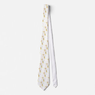 giraffe cartoon tie
