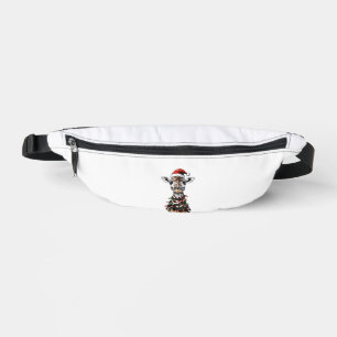 Giraffe Christmas Hat Xmas   Bum Bags