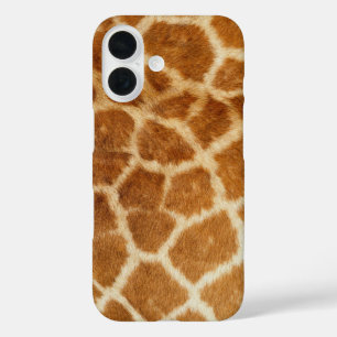 Giraffe Close-up, Hair, Spots iPhone 16 Case