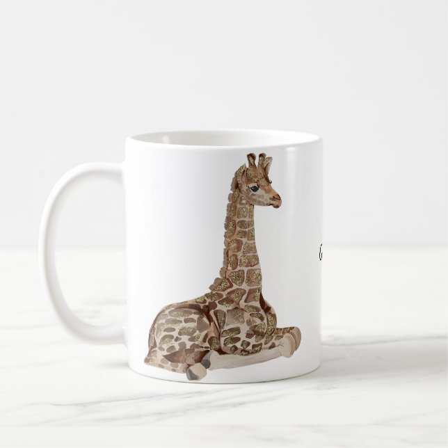 Giraffe Coffee Mug (Left)