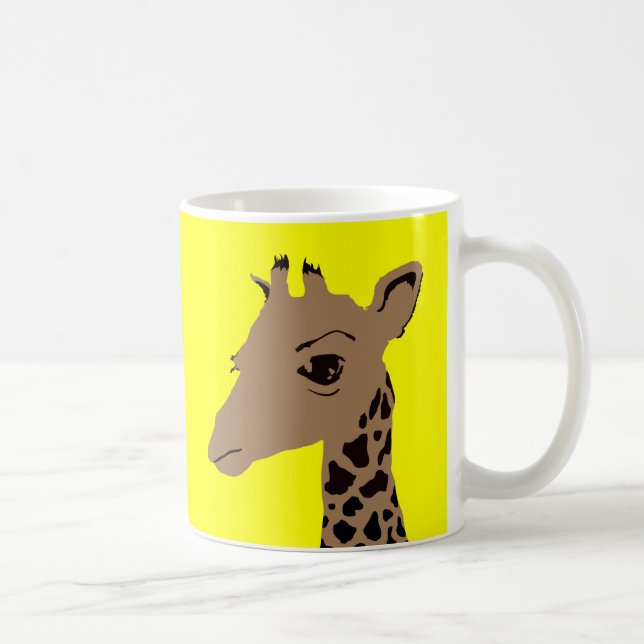 giraffe coffee mug (Right)