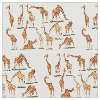 "GIRAFFE" COTTON FABRIC