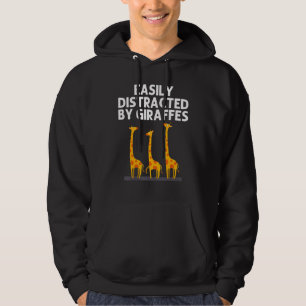 Giraffe Designs For Men Women Safari Wildlife Anim Hoodie