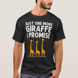 Giraffe Designs For Men Women Safari Wildlife Anim T-Shirt