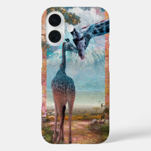 Giraffe Family “AFRICAN HERITAGE” iPhone 16 Case