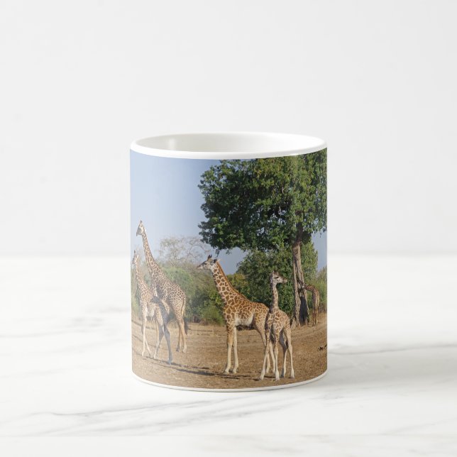 Giraffe Family coffee mug (Center)