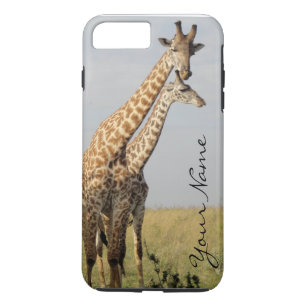 Giraffe Family iPhone 7 Plus Case Personalise!