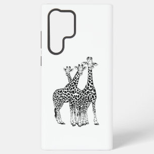 Giraffe family samsung galaxy case