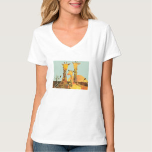 Giraffe Family T-Shirt