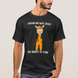 Giraffe For Men Dad Boys Safari Wildlife Animal 1 T-Shirt