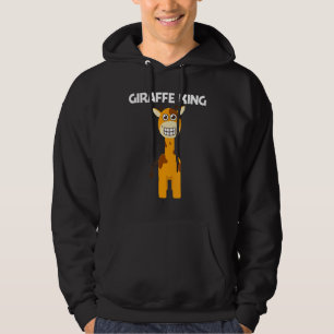 Giraffe For Men Dad Boys Safari Wildlife Animal Hoodie