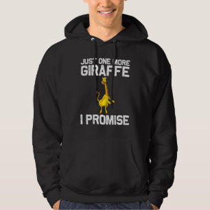 Giraffe For Men Women Wildlife Tallest Zoo Animal Hoodie