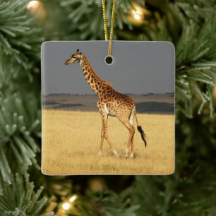 Giraffe full body Africa African Animals Ceramic Ornament