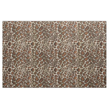 Giraffe Fur Pattern Fabric