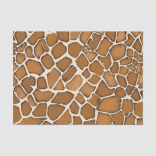 Giraffe Fur Patterned Print  Tissue Paper