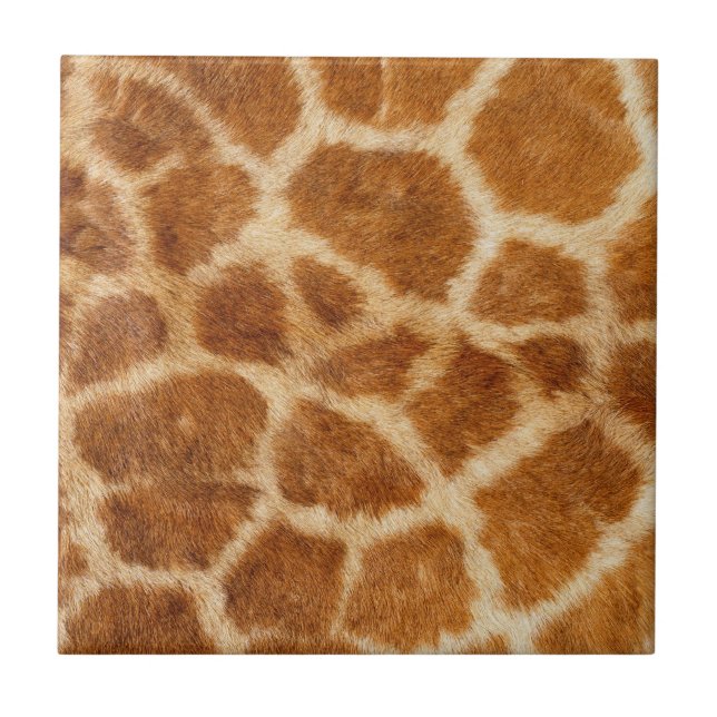 Giraffe Fur Print Tile (Front)