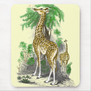 Giraffe Gifts Mouse Pad