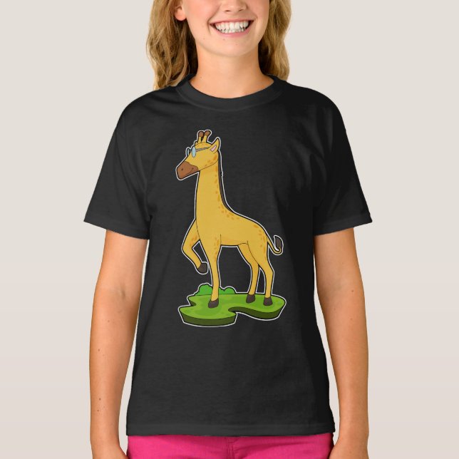 Giraffe Glasses T-Shirt (Front)