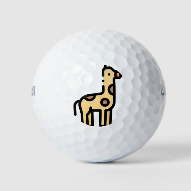 Giraffe Golf Balls (Front)