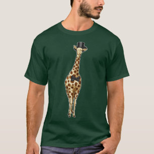 Giraffe Groom Ribbon Wedding  T-Shirt
