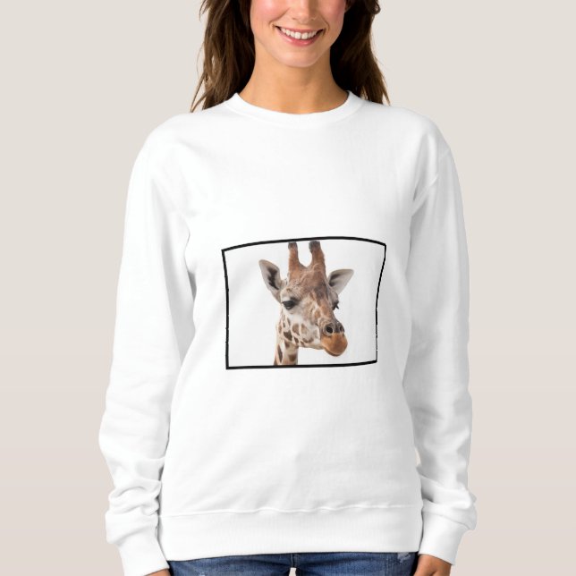 giraffe head sweatshirt (Front)