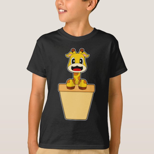 Giraffe Ice cream cone T-Shirt (Front)