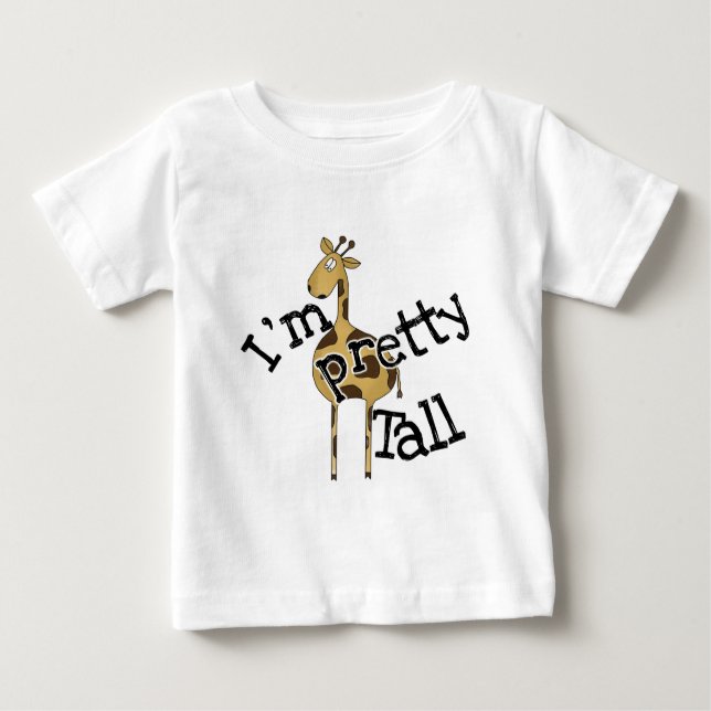 Giraffe I'm Pretty Tall T-shirts and Gifts (Front)