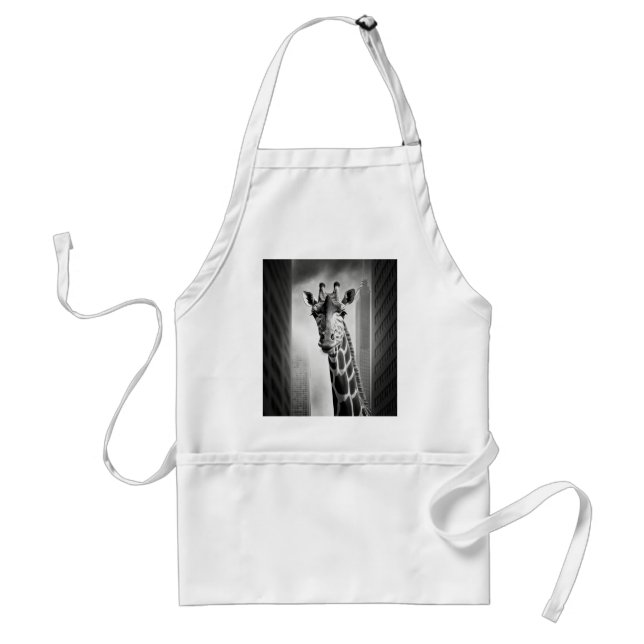 Giraffe in a Cityscape Standard Apron (Front)
